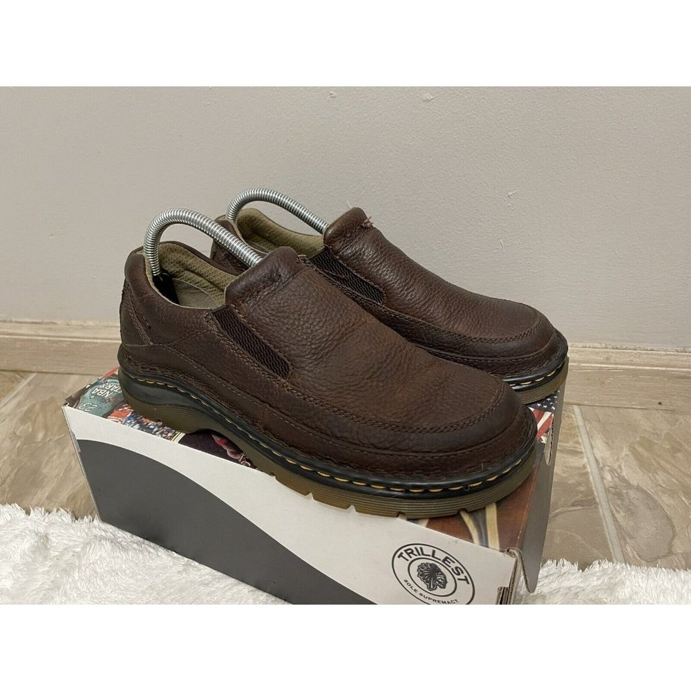 Dr. Martens Brown Leather Loafers